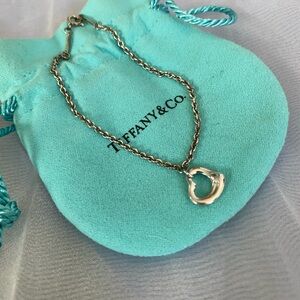 Tiffany & Co. Silver Open Heart bracelet
